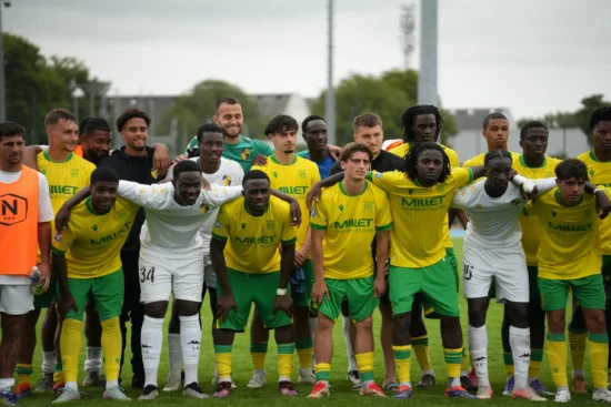 NANTES / St BRIEUC, match amical, 2ème mi-temps, fin de match.